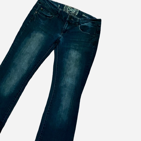 SO Jeans Favorite Blue Denim Jeans,Classic Bootcut Denim Jeans,Rugged Blue Jeans - Picture 3 of 13